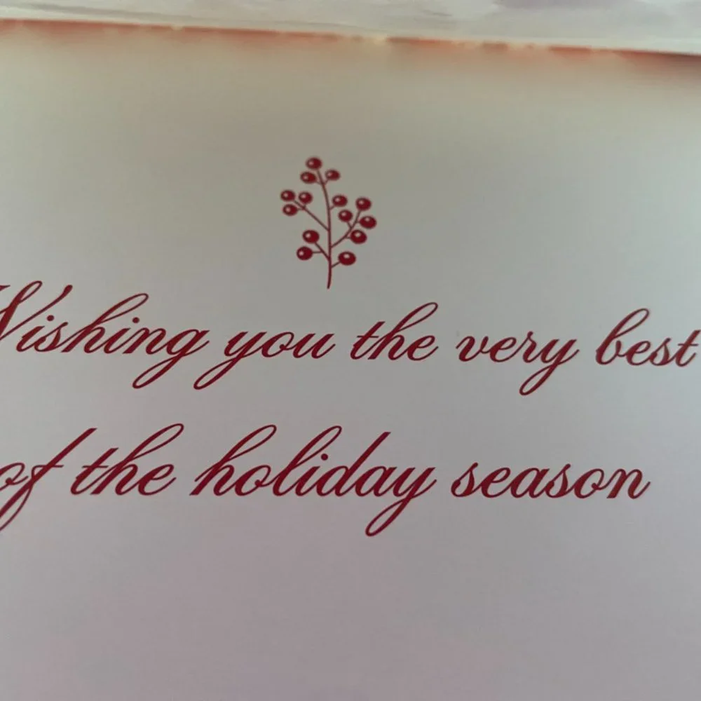 N/A cards holiday